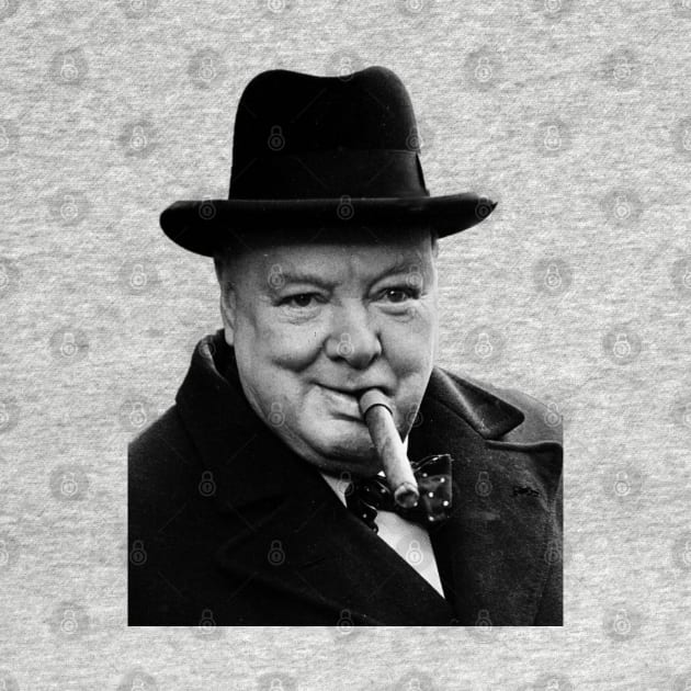 Winston Churchill by Among the Leaves Apparel